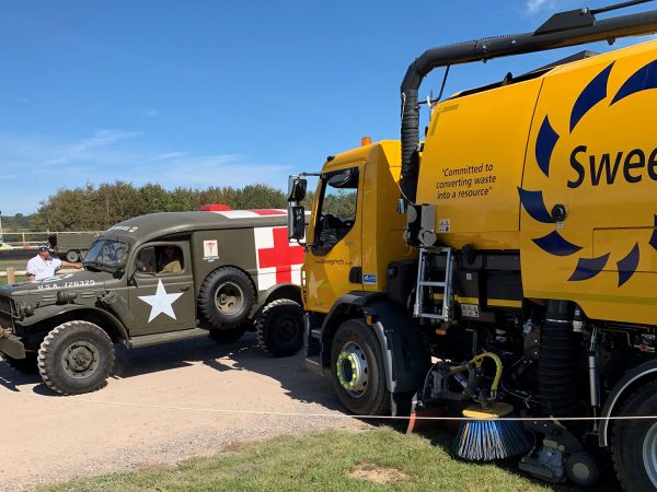 Waste clear up and recycling at Goodwood Festival Of Speed